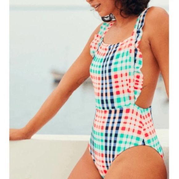 aerie Other - Gingham Aerie One Piece Swimsuit Small Petite